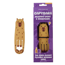 Load image into Gallery viewer, Capybara Reading Light & Bookmark