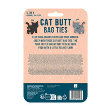 Load image into Gallery viewer, Cat Butt Bag Ties