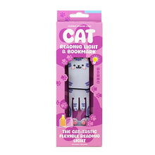 Load image into Gallery viewer, Cat Reading Light & Bookmark