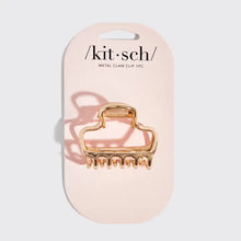 Load image into Gallery viewer, Kitsch - Metal Medium Open Shape Puffy Claw Clip - Gold
