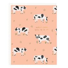 Load image into Gallery viewer, Cow Congrats Card