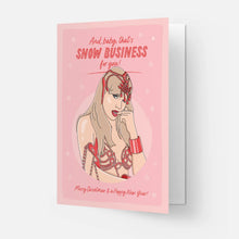 Load image into Gallery viewer, Taylor Swift - Snow Business Card
