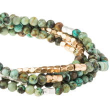 Load image into Gallery viewer, Scout - Stone Wrap African Turquoise - Stone of Transformation