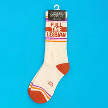 Load image into Gallery viewer, Gumball Poodle - Full Time Lesbian Gym Crew Socks