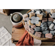 Load image into Gallery viewer, Shadow Grey Heirloom Knit Dishcloths Set of 2