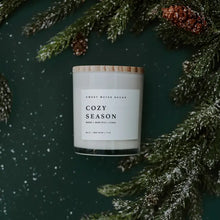 Load image into Gallery viewer, Sweet Water Decor - Cozy Season Soy Candle White Jar 11oz