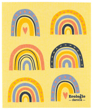 Load image into Gallery viewer, Rainbows Swedish Sponge Cloth