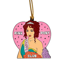 Load image into Gallery viewer, Chappell Roan Pink Pony Club Enamel Ornament