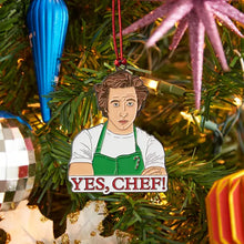 Load image into Gallery viewer, Yes, Chef! Enamel Ornament