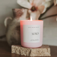 Load image into Gallery viewer, Sweet Water Decor - XOXO Soy Candle Matte Pink Jar 15oz