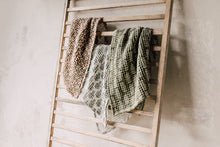 Load image into Gallery viewer, Thrive Block Print Dishtowel