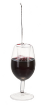 Load image into Gallery viewer, Merry Merlot Wine Glass Ornament