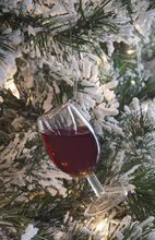 Load image into Gallery viewer, Merry Merlot Wine Glass Ornament