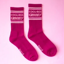 Load image into Gallery viewer, Cool Ass Granny Ribbed Crew Socks
