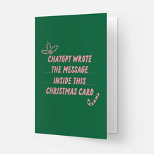 Load image into Gallery viewer, Chatgpt Xmas Card
