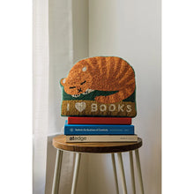 Load image into Gallery viewer, Book Club Beaded Throw Pillow
