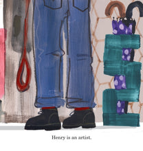 Load image into Gallery viewer, Henry Is an Artist Book