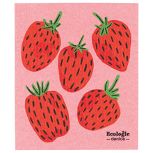 Load image into Gallery viewer, Berry Sweet Swedish Sponge Cloth