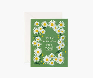 Rifle Paper Co - I'm So Thankful For You! Card