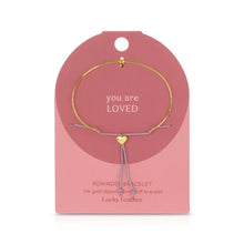 Load image into Gallery viewer, You Are Loved Reminder Bracelet