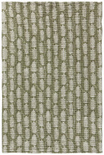 Load image into Gallery viewer, Fern Block Print Dishtowel