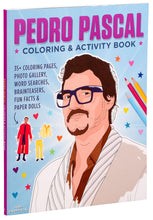 Load image into Gallery viewer, Pedro Pascal Coloring & Activity Book