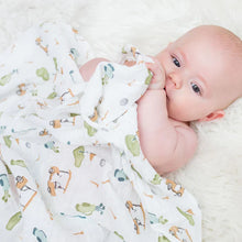 Load image into Gallery viewer, Lulujo Golf Swaddling Blanket