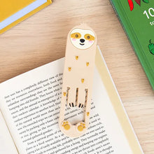 Load image into Gallery viewer, Sloth Reading Light & Bookmark