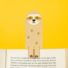 Load image into Gallery viewer, Sloth Reading Light & Bookmark