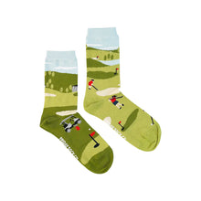 Load image into Gallery viewer, Friday Sock Co. - Women's Golf Scene Socks