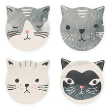 Load image into Gallery viewer, Cats Meow Soak Up Coaster Set of 4
