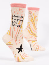 Load image into Gallery viewer, Motherfucking Girl Power  - Women's Crew Socks