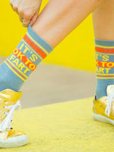 Load image into Gallery viewer, Gumball Poodle - It's OK To Fart Gym Crew Socks