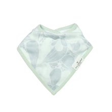 Load image into Gallery viewer, LouLou Lollipop Shell Floral Muslin Bandana Bib Set