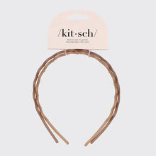 Load image into Gallery viewer, Kitsch - Zig Zag Headband 2pc - Neutral