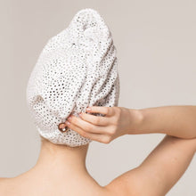 Load image into Gallery viewer, Kitsch - Microfiber Hair Towel - Micro Dot