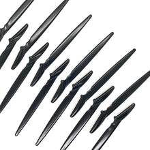 Load image into Gallery viewer, Kitsch - Eco-Friendly Dermaplaner 12 Pack - Black