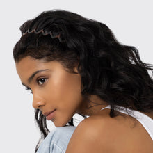 Load image into Gallery viewer, Kitsch - Zig Zag Headband 2pc - Black & Tort