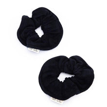 Load image into Gallery viewer, Kitsch - Eco-Friendly Towel Scrunchies - Black