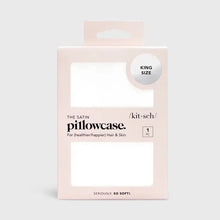 Load image into Gallery viewer, Kitsch - Satin Pillowcase King - Ivory