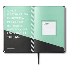 Load image into Gallery viewer, EVERYWHERE YOU GO TRAVEL JOURNAL
