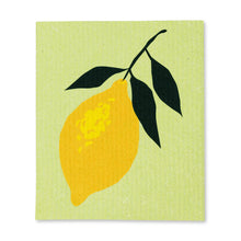 Load image into Gallery viewer, Lemon Dishcloths. Set of 2