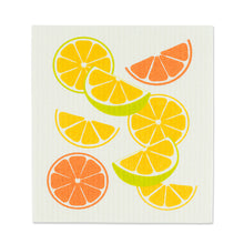 Load image into Gallery viewer, Citrus Dishcloths. Set of 2