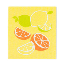 Load image into Gallery viewer, Citrus Dishcloths. Set of 2