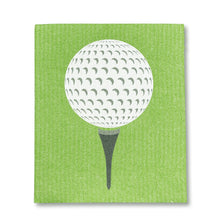 Load image into Gallery viewer, Golf Ball & Green Dishcloths. Set of 2