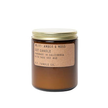 Load image into Gallery viewer, P.F. Candle Co - Amber & Moss 7.2oz and 12.5oz