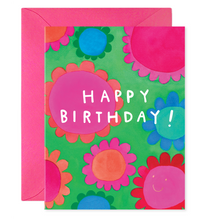 Load image into Gallery viewer, Happy Birthday Flower Power Card