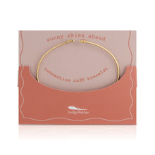 Load image into Gallery viewer, Sunny Skies (Sun & Rainbow) - Connection Cuff Bracelet