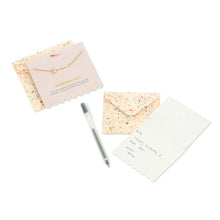 Load image into Gallery viewer, Celebrate You! Initial Necklace & Envelope
