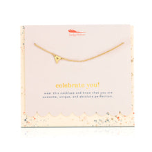 Load image into Gallery viewer, Celebrate You! Initial Necklace & Envelope